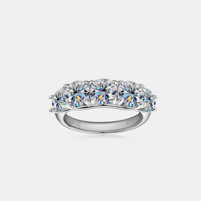3.6 Carat Moissanite 925 Sterling Silver Ring - Korvel