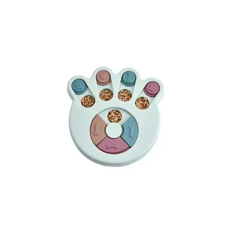 Dog Puzzle Toys Slow Feeder Interactive Increase Puppy IQ Food Dispenser Slowly Eating NonSlip Bowl Pet Cat Dogs Training Game - Korvel
