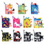 Baby toys three-dimensional cloth books that cannot be torn apart washable children's enlightenment baby ringing paper books - Korvel