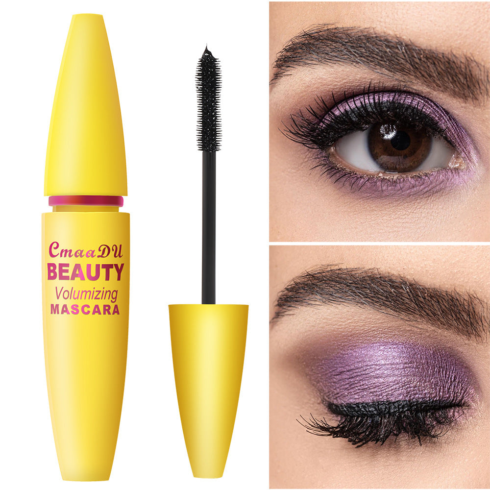 CmaaDu Makeup 4D mascara thick curling is not easy to smudge false eyelashes - Korvel