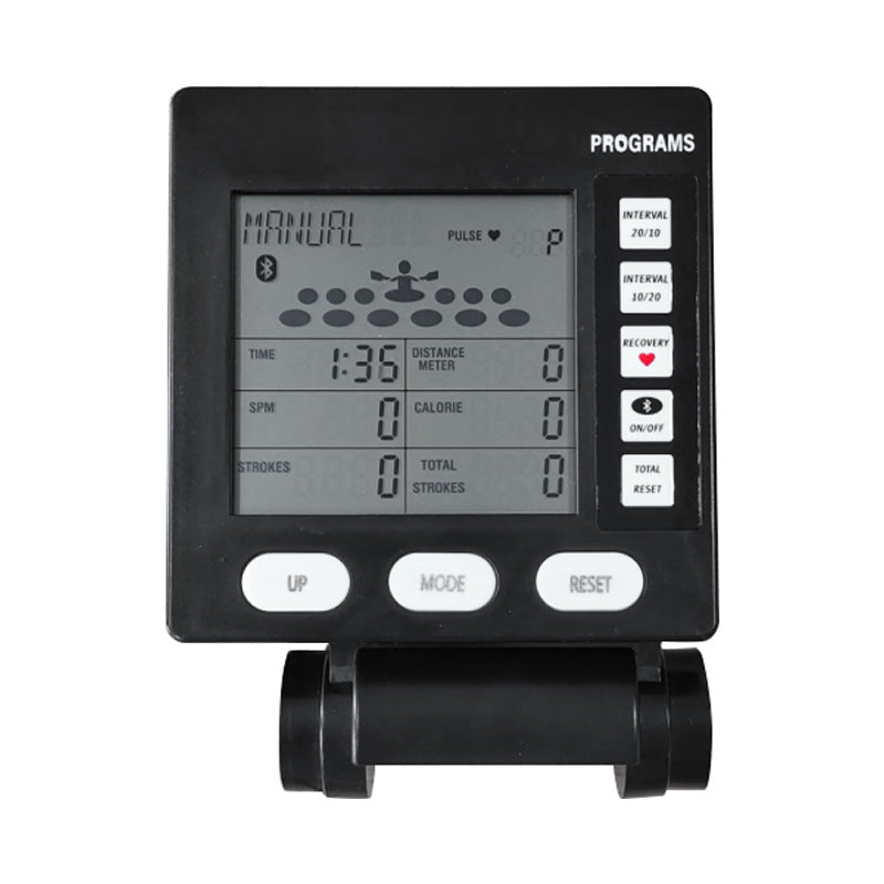 New multifunctional rowing machine counter, durable, easy to install, suitable for office and hotel workouts. - Korvel