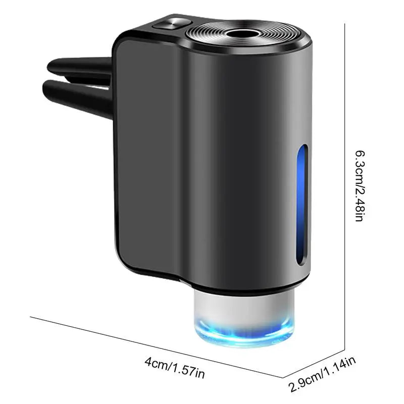 Car Vent Air Freshener Vent Clip Rechargeable Oil Diffuser For Car Automotive Interior Natural Oil Fragrance Long-Lasting For - Korvel