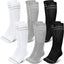 Pregnant women's elastic compression socks mid length calf socks pressure socks women's jump rope elastic cycling socks - Korvel
