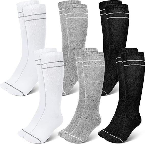 Pregnant women's elastic compression socks mid length calf socks pressure socks women's jump rope elastic cycling socks - Korvel