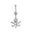 Navel Ring Creative Bat Bee Navel Buckle Navel Ring Body Piercing Jewelry - Korvel