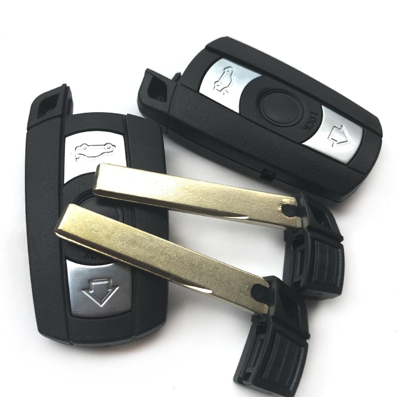 Remote Key Shell For BMW E61 E90 E82 E70 E71 E87 E88 E89 X5 X6 For 1 3 5 6 Series Replacement 3 Button Smart Car Key Case Cover - Korvel