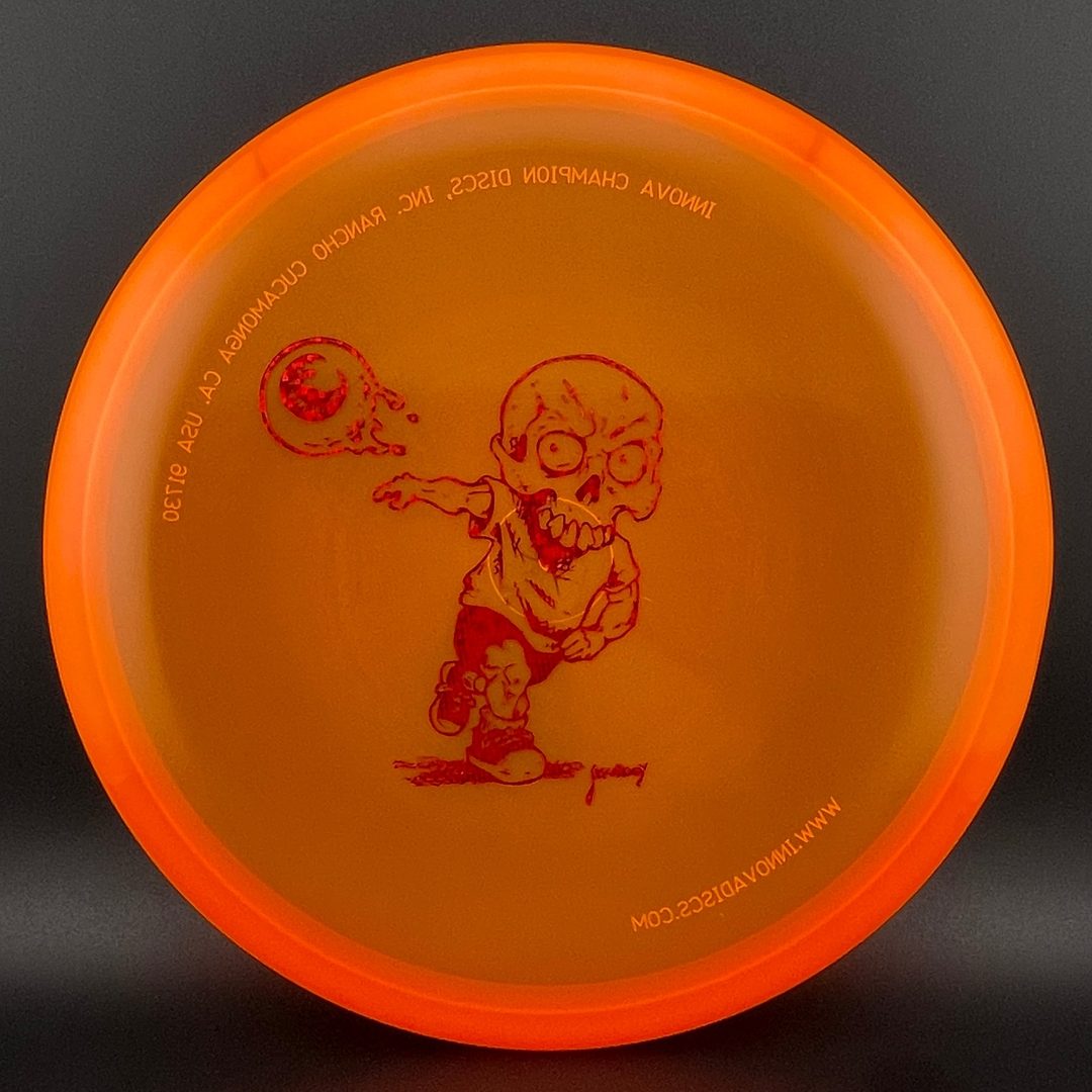 Quantum Omega 4 - Putter de Disc Golf X-Out par Skull Boy