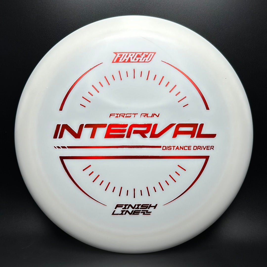 Forged Interval - First Run Disc Golf Driver