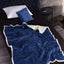 2 in 1 Flannel Cushion Blanket car sofa lumbar throw pillow air conditioning blanket foldable patchwork quilt blanket Bedding - Korvel