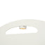 Twin Size Platform Bed with Bear Ears Shaped Headboard and LED Cream White - Korvel