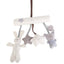 Baby Rabbit Toys Stroller Accessories Hanging Plush Educational Toy Doll Trolley Bells Rattles Carriage Multifunctional - Korvel