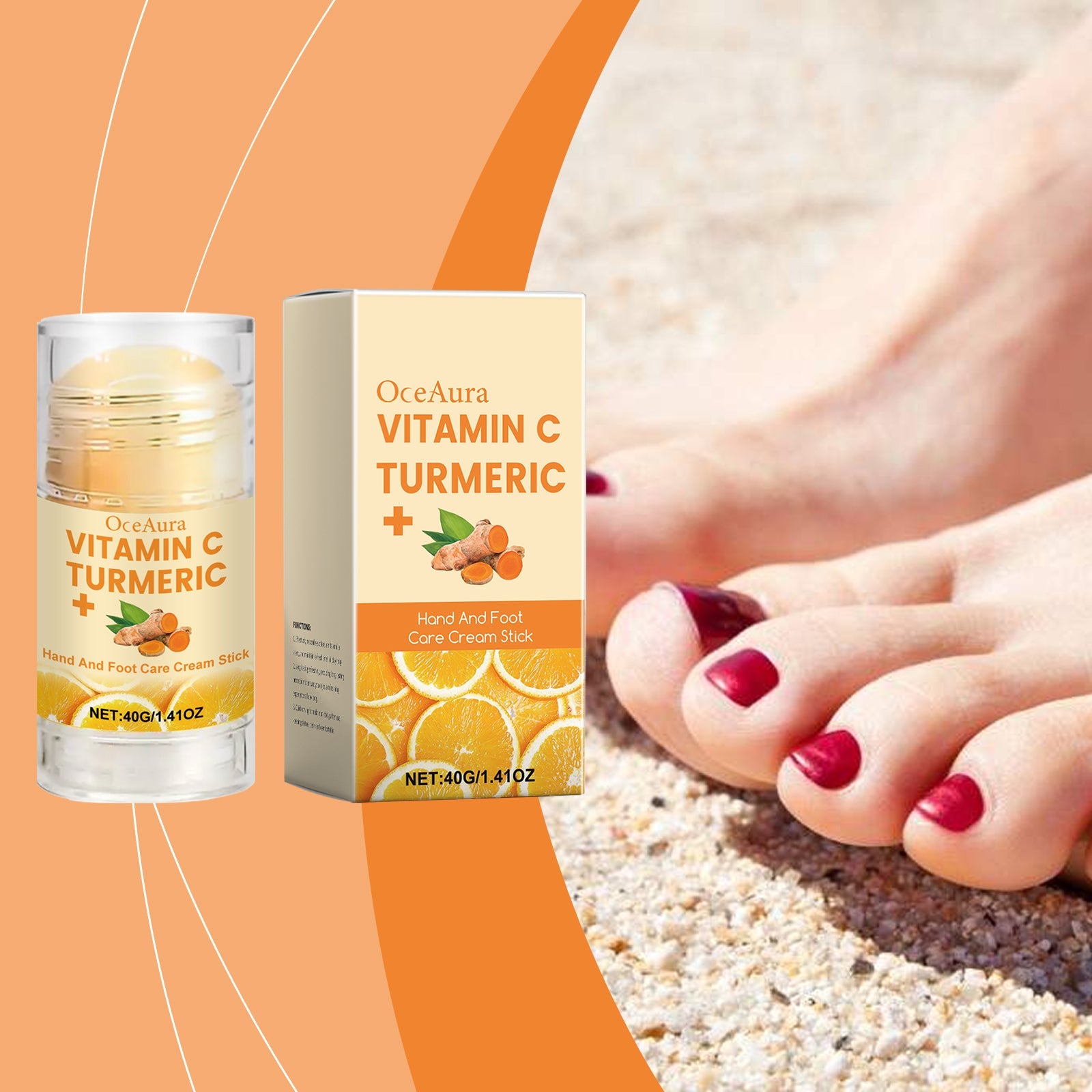 Hand And Foot Moisturizing Treatment Stick Hydrating Moisturizing Hand And Foot Care Smooth Skin Care Cream - Korvel