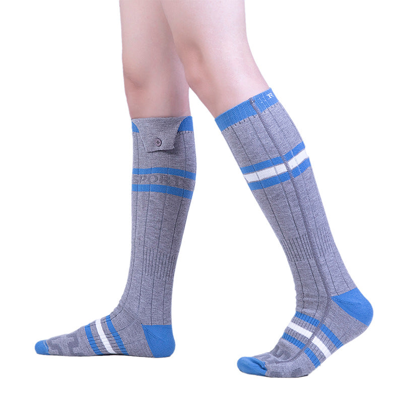 Chaussettes de genoux chauffantes électriques premium pour le confort en extérieur