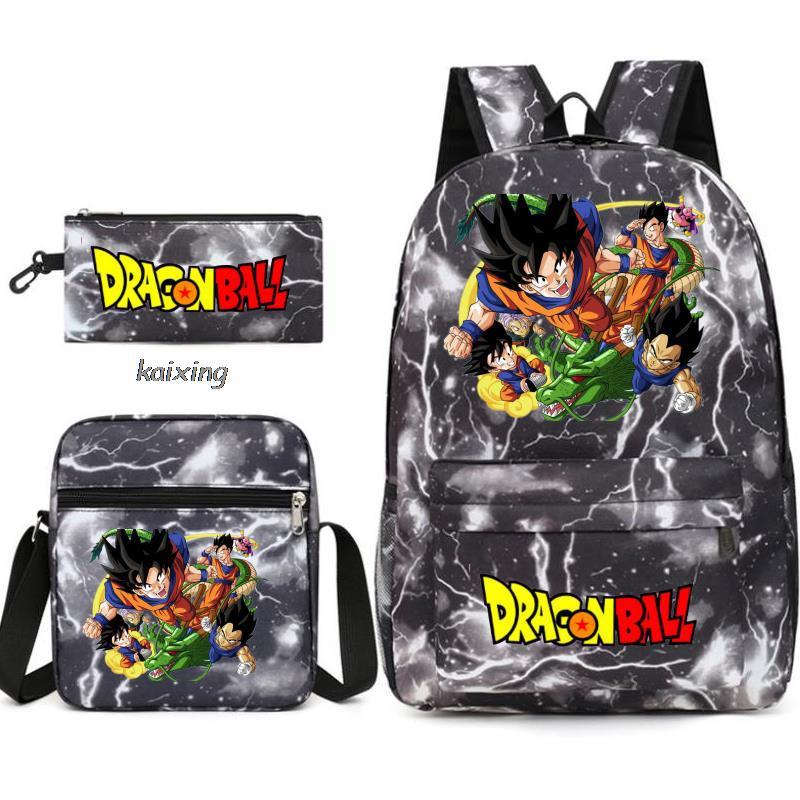 Youth Dragon Ball 3-Piece Backpack Set