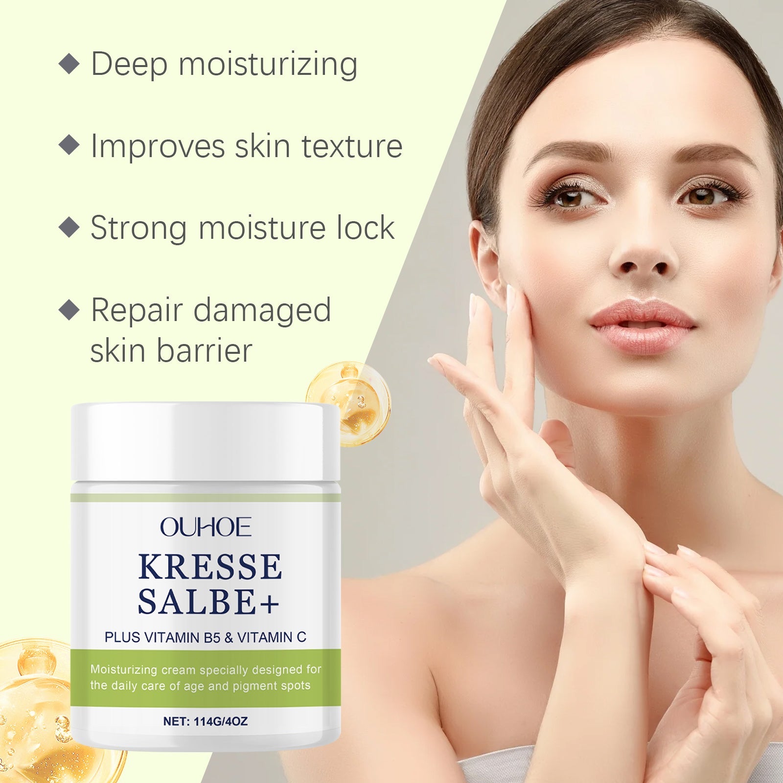 Firming Moisturizer Hydrates, Lightens, Brightens And Nourishes Fine Lines Daily Care Cream - Korvel