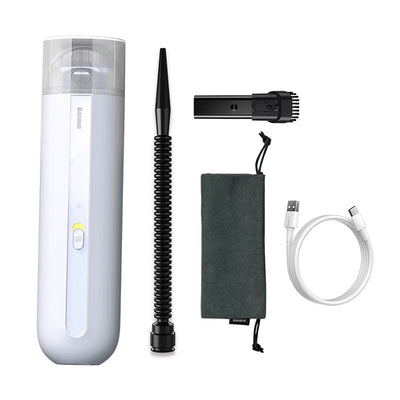 Baseus A2 Car Vacuum Cleaner Mini Handheld Auto Vacuum Cleaner with 5000Pa Powerful Suction For Home & Car & Office - Korvel