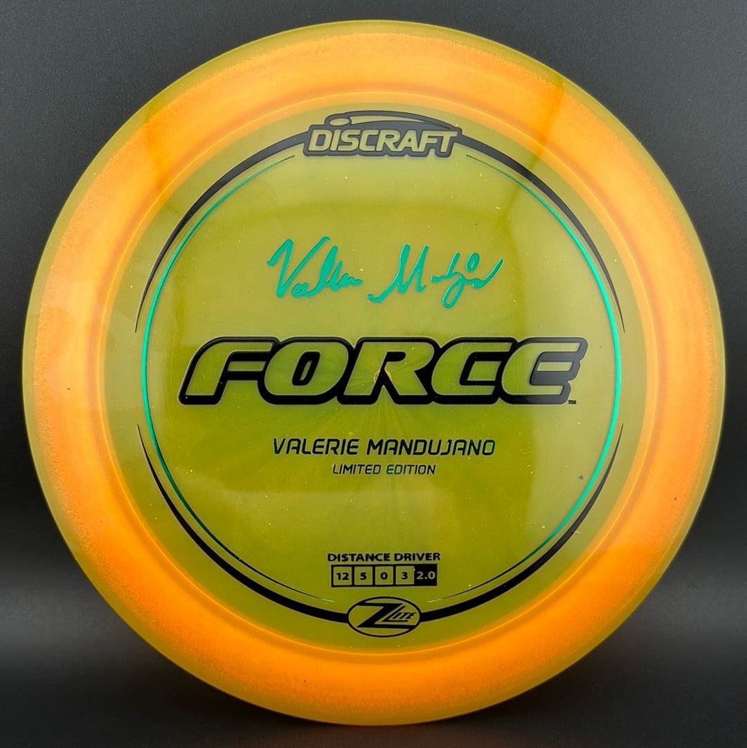 Z Lite Force - Valerie Mandujano Limited Edition Disc