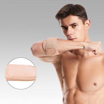 Sports elbow protection tennis badminton breathable pressurized adjustable open strap pressurized elbow protection - Korvel