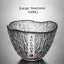 Hammer Patterned Heat-Resistant Glass Tea Cup