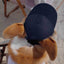 Pet Dog Outdoor Photography Leisure Sunshade Hat with Ear Holes Adjustable Corgi Baseball Cap - Korvel