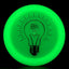 Gamma Bohrium - Glow Disc Golf Driver