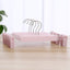 Non-Slip Plastic Clothes Rack Trouser Rack Skirt Clip Underwear Rack Frosted Drying Clothes Rack - Korvel