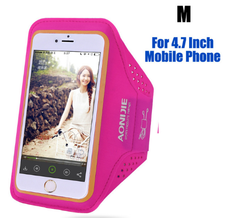 AONIJIE  Running Arm Pack Outdoor Sport Hiking Camping Gym Fitness 5.5 4.7 Inch Touch Screen iPhone 6S Mobile Phone Bag - Korvel