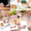 Stainless steel tweezers hair removal clip kitchen multifunctional hair removal tool for chicken and duck hair removal clip - Korvel