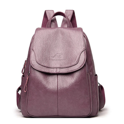Backpack Women's Fashionable Travel Bag Trendy College Student Backpack - Korvel