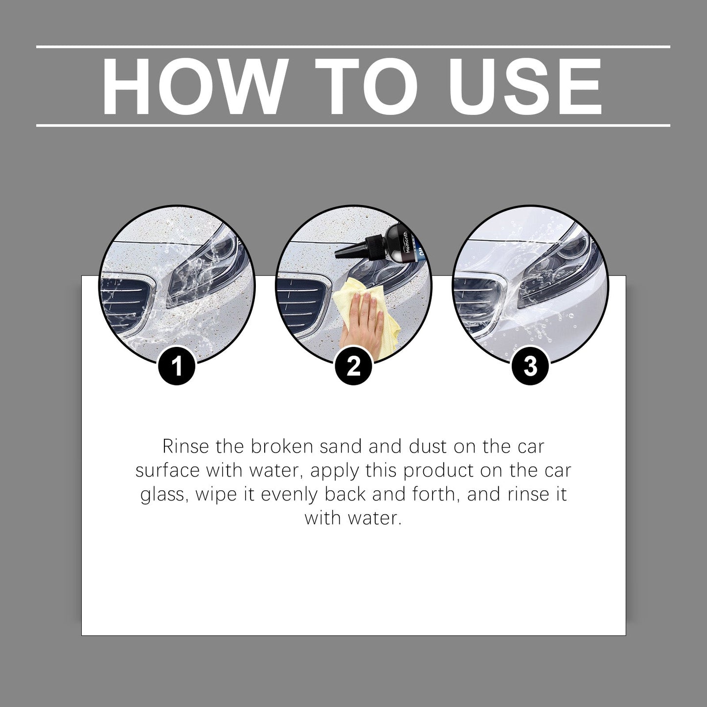 Car Oil Film Cleaner Car Window Rain And Fog Cleaning Coating Agent Car Glass Cleaner - Korvel