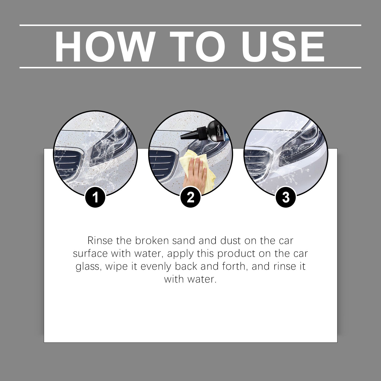 Car Oil Film Cleaner Car Window Rain And Fog Cleaning Coating Agent Car Glass Cleaner - Korvel