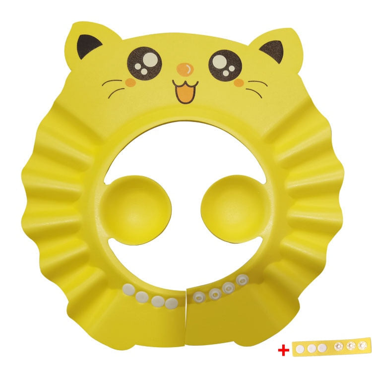 Bonnet de Douche Ajustable pour Bébé pour un Lavage des Cheveux en Toute Sécurité