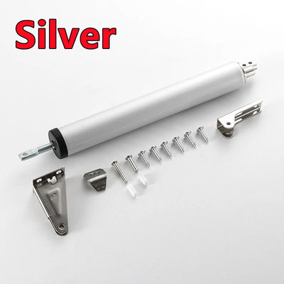 Gas Spring Automatic Door Closer 90 Degrees Within The Positioning Stop Mute Soft Closing Device Adjustable Buffer Force - Korvel