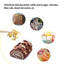 Gold Foil Pastry Decorations for Elegant Baking