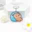 Porte-clés en pendentif Panda Géant Bubudu Cartoon Mignon