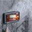 360 Degree Rotating Mobile Phone Holder Phone Stand Shower Phone Holder with Hook Waterproof Custom - Korvel