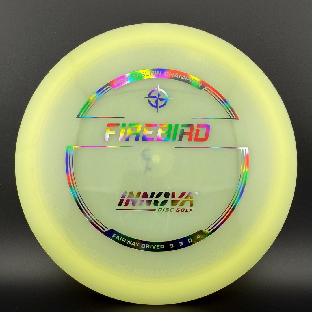 Proto Glow Champion Firebird Disc Golf Disc