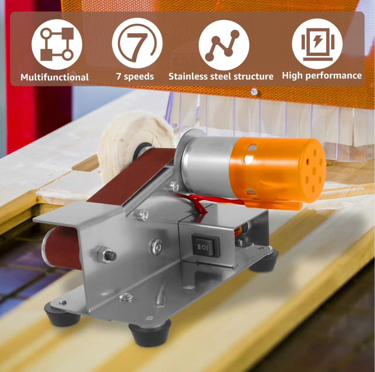 GrindMaster Mini Belt Sander - Korvel