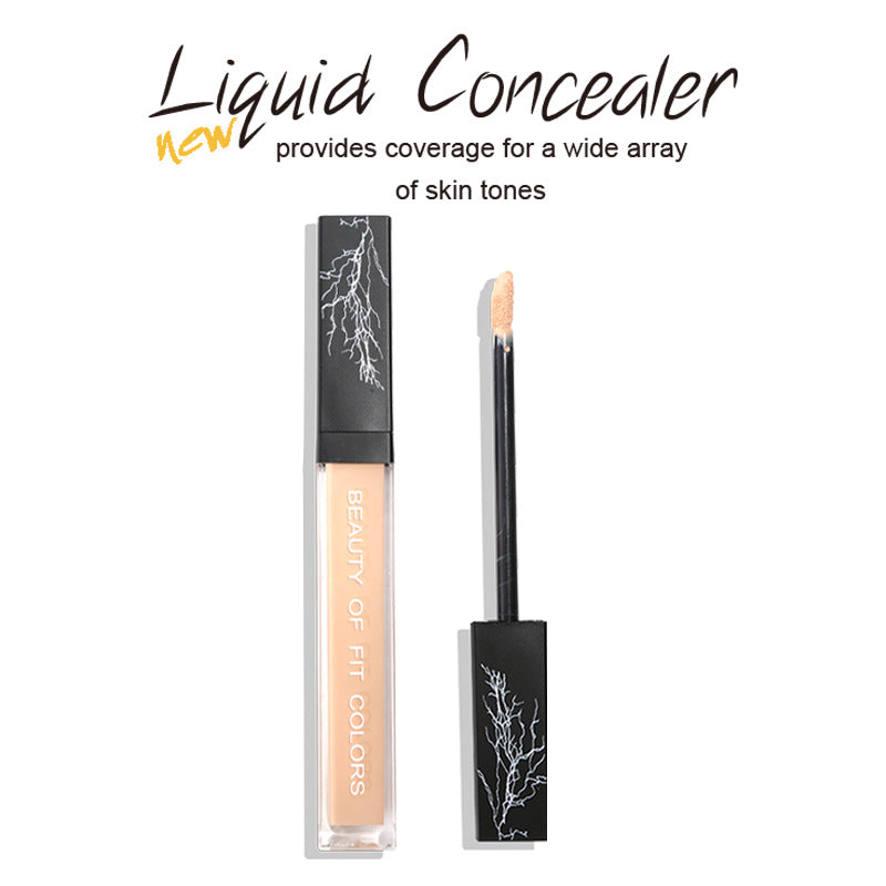 Fit Colors Concealer Liquid Foundation Highlighter Brightening Smoothing Concealer Powder Natural Hydrating Concealer - Korvel