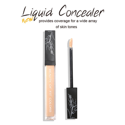 Fit Colors Concealer Liquid Foundation Highlighter Brightening Smoothing Concealer Powder Natural Hydrating Concealer - Korvel