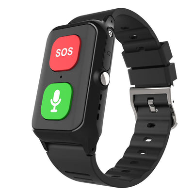 A70 Elderly GPS Positioning Watch Locator With Heart Rate Measurement Body Temperature Smart Bracelet - Korvel