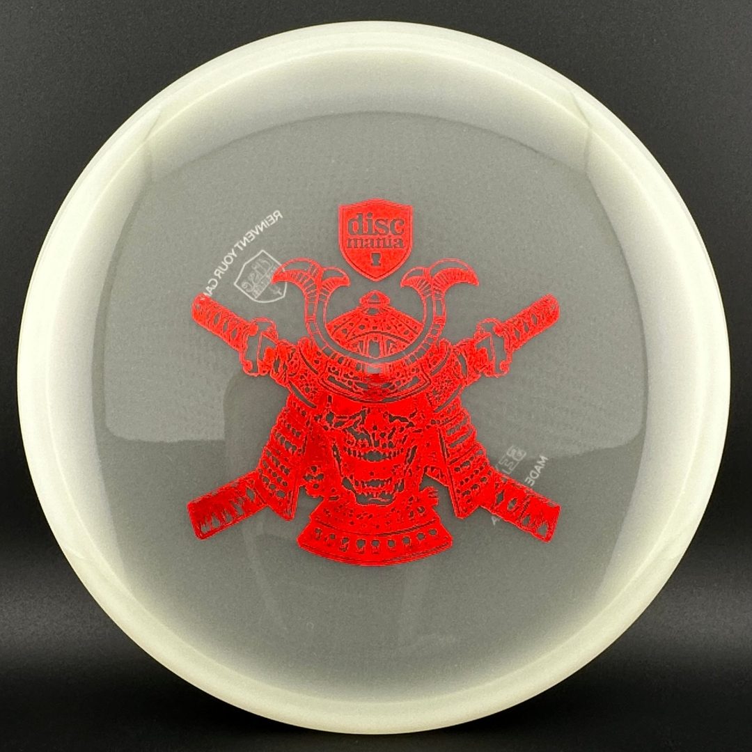 Active Glow Premium Sensei - Undead Samurai 2 Disc Golf Disc