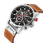 Watch Top Brand Man Watches with Chronograph Sports Waterproof Clock Man Watches Military Luxury Men's Watch Analog Quartz - Korvel