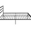 Queen Size Metal Bed Frame with Headboard Charcoal Grey - Korvel