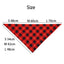 Bandanas de Perro de Cuadro de Algodón Premium - Accesorios Elegantes para Mascotas