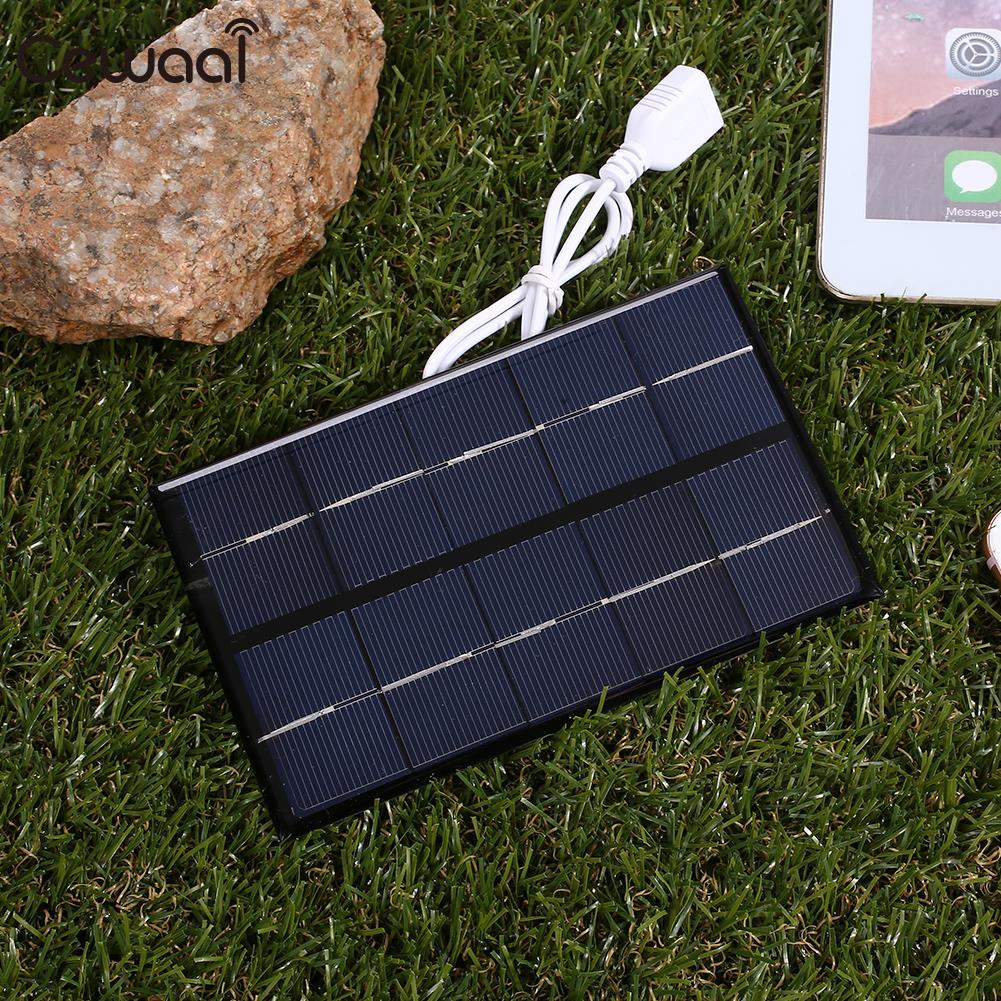 Chargeur solaire portable USB Cewaal 5W