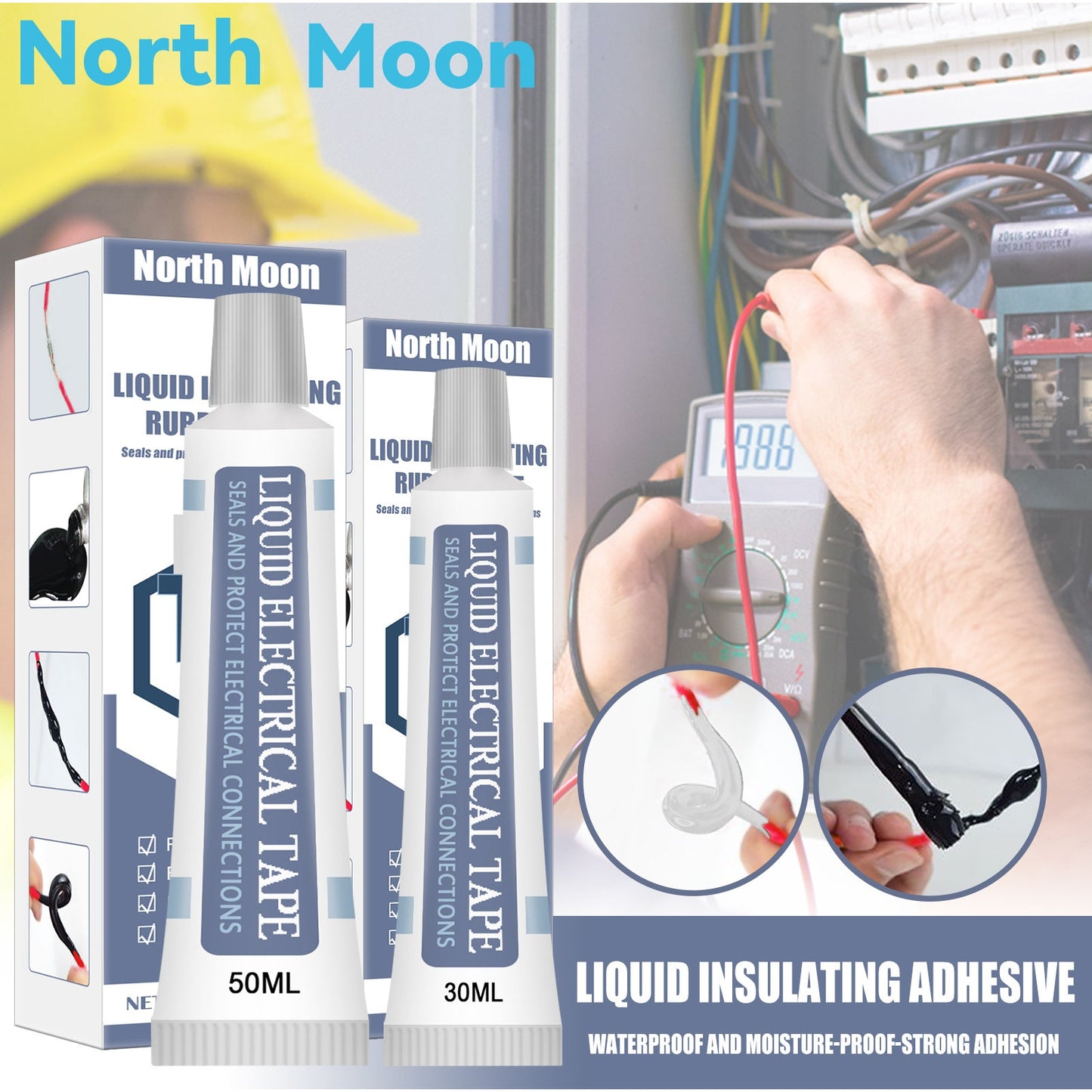 Ruban isolant liquide premium pour liaison électrique