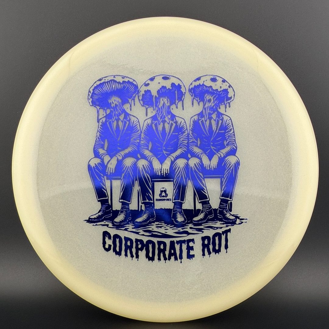 Glow Isolation Rot - Premium Disc Golf Putter