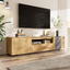 70 inch modern TV stand with 3 cabinets and drawers, entertainment center can accommodate TVs under 80 inches - Korvel