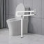 Toilet Grab Bar  Foldable Stainless for Seniors Elderly Handicap Bathroom - Korvel